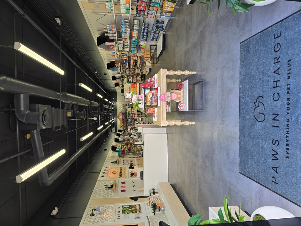 Inside the Paws In Charge boutique